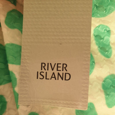 River Island Green Top Uk6****Ref V275