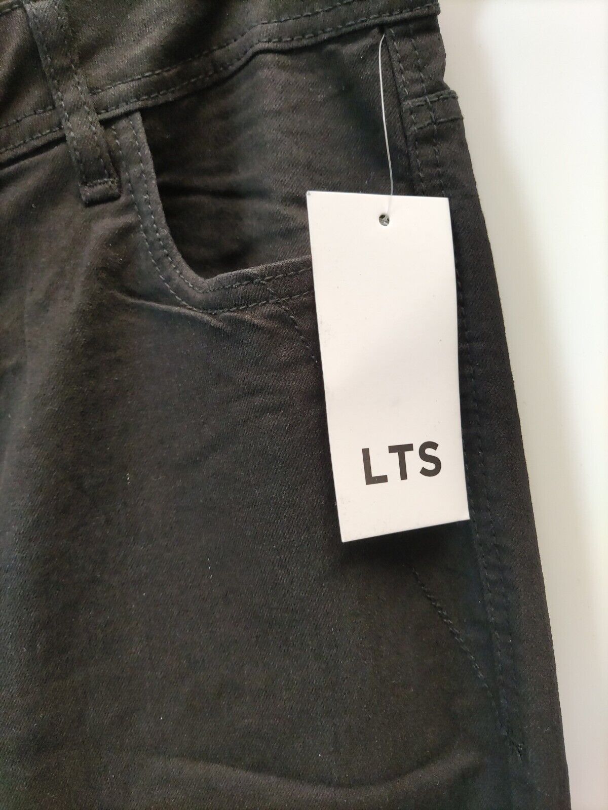 Long Tall Sally Straight Legged Jeans. Black. UK 18. ****V27