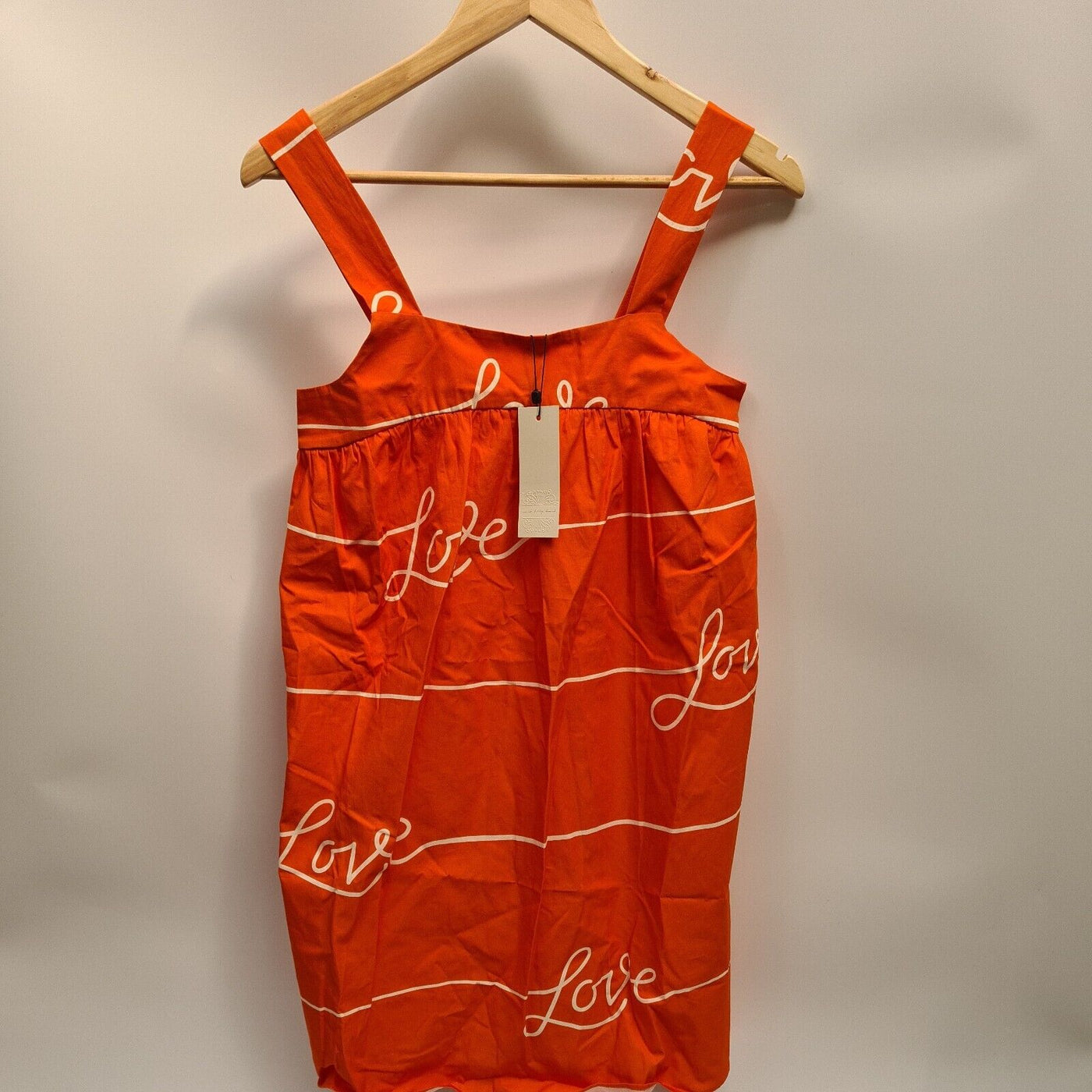 Never Fully Dressed Orange Love Mini Dress Size 8 BNWT Ref****V11