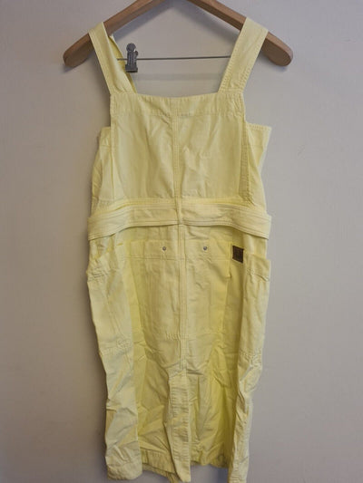Kenzo Dungaree Dress Lemon Size 38/ UK 10.