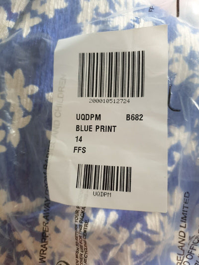 Blue Print Midi Dress Uk14****Ref V493