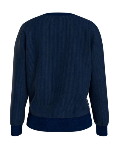 Tommy Hilfiger Authentic Velour Track Top Loungewear Sweatshirt. UK S **** V526
