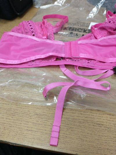 Knickerbox Planet Hot Pink Non Pad Bra. UK34B. New Ref Y60