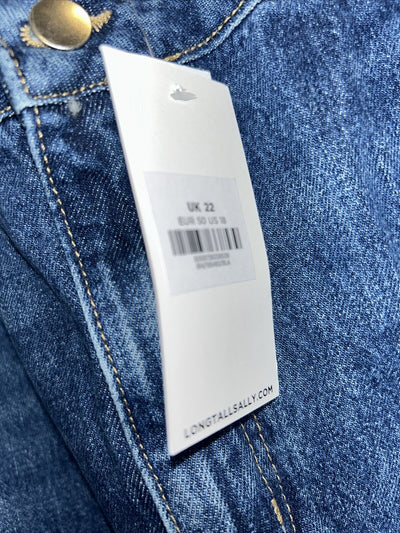 LTS Straight Jeans - Blue. UK 22 **** Ref V82