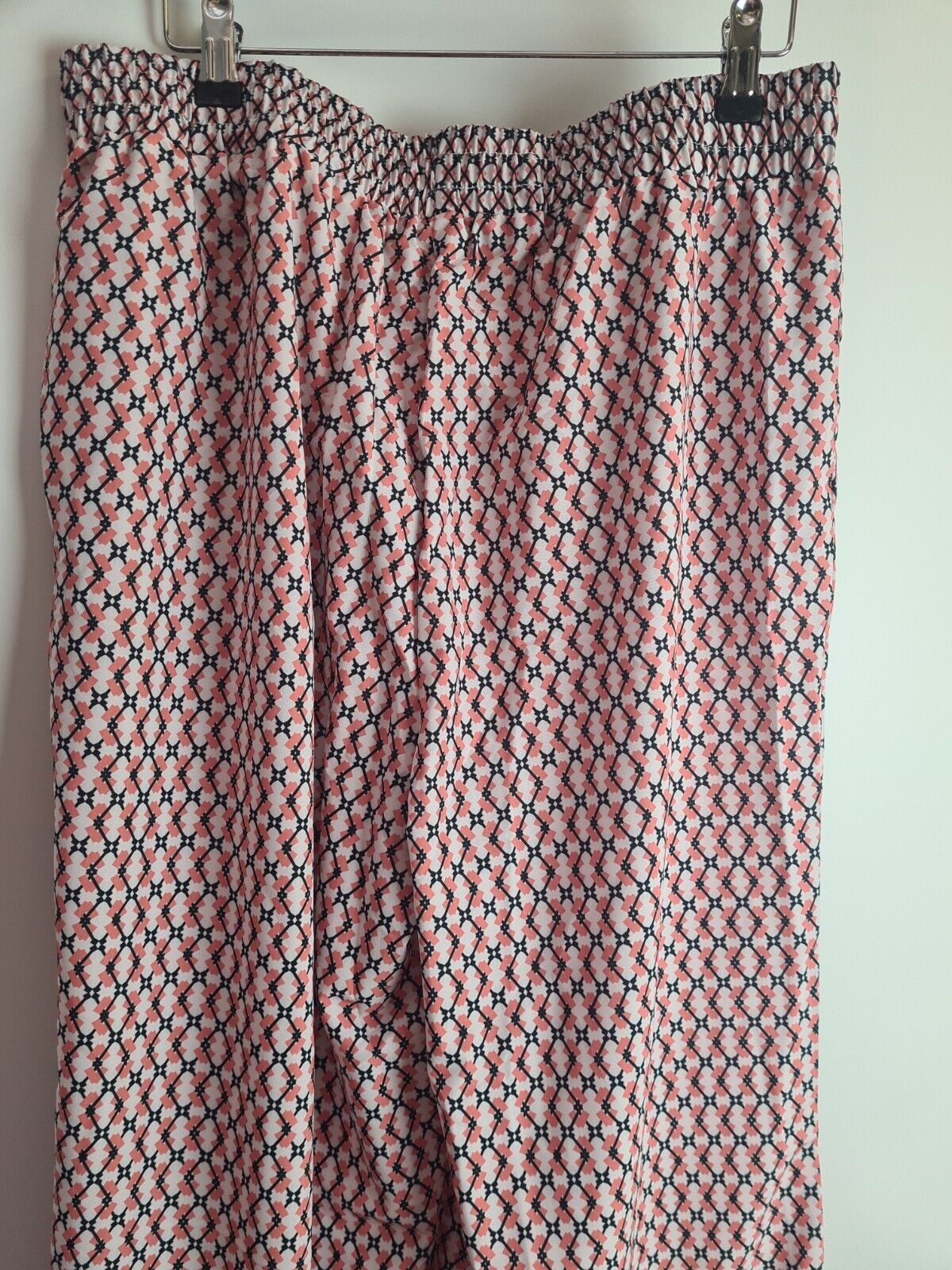 Womens Wide Leg Coral Trousers Size 16 *** SW13