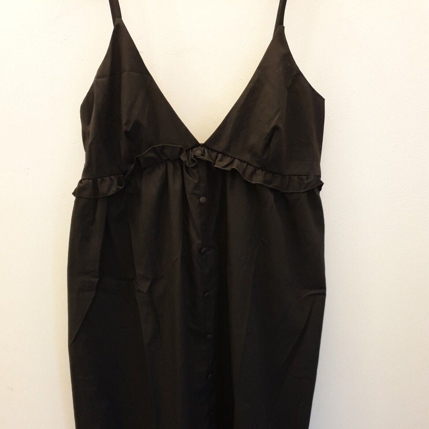 River Island Black Tiered Maxi Dress Size 10****Ref V40