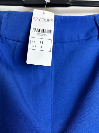 Yours Womens Trousers - Blue. UK 16 **** Ref V287