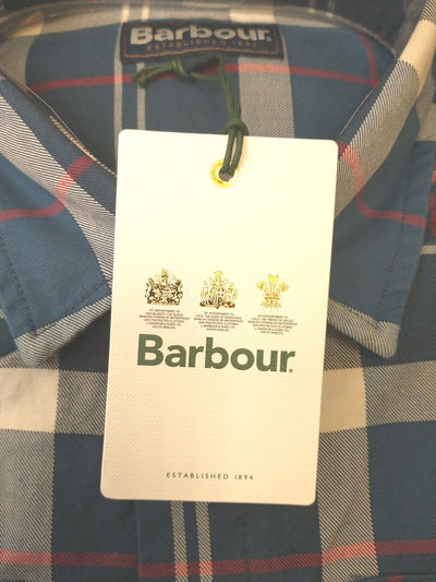 Barbour Men's Summer Navy Canwell Overshirt. UK Small **** Ref V31
