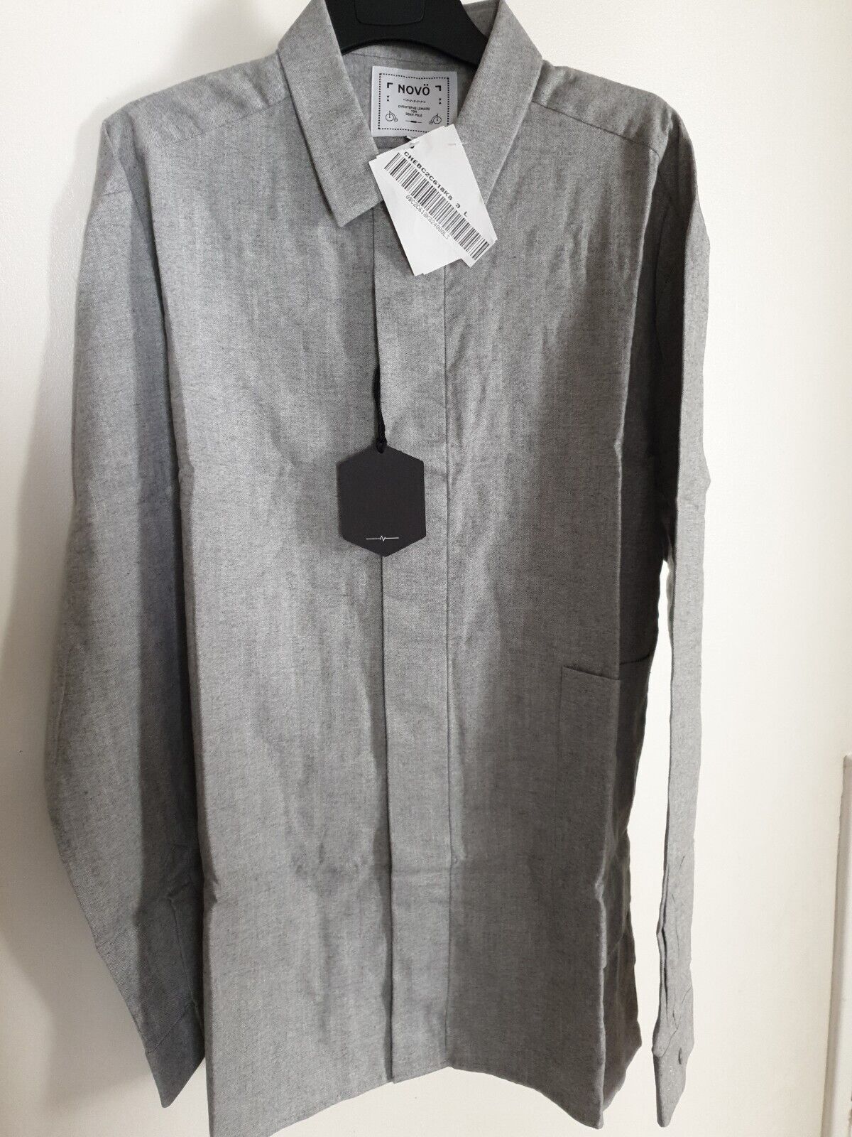 Nova Grey Shirt Mens Size L/105 Ref Y33