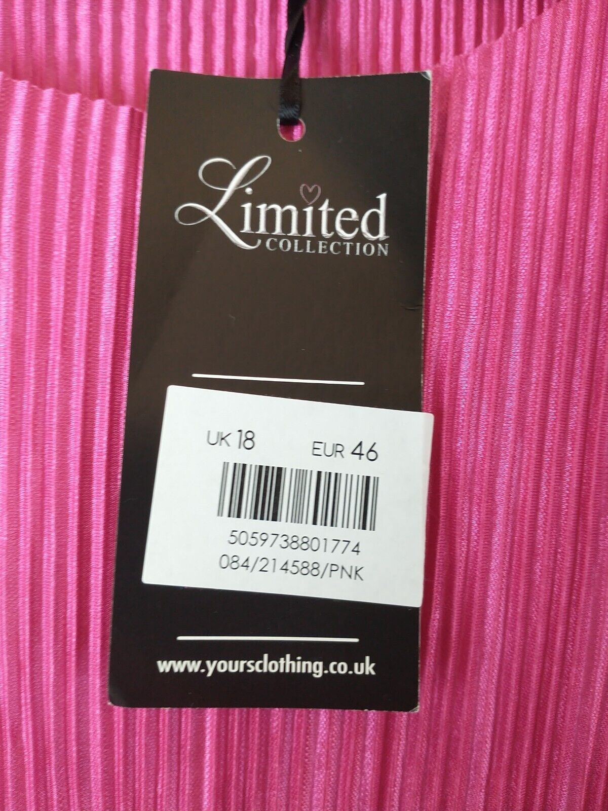 Limited Collection Women's Pink Top. UK 18 **** Ref V29