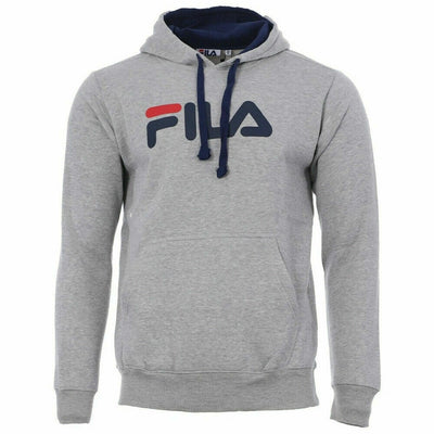 Fila Grey Polyester Hooded Sweatshirt (681090B13) **** SW15