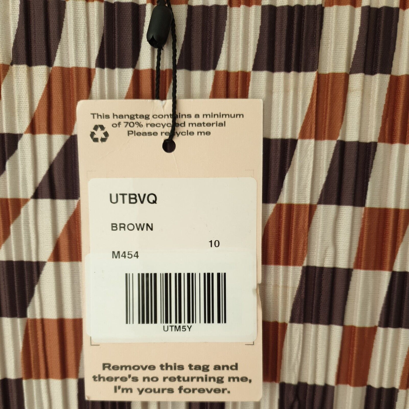 Missguided Brown Long Sleeve Bodycon  Midi Dress  UK 10****Ref V468