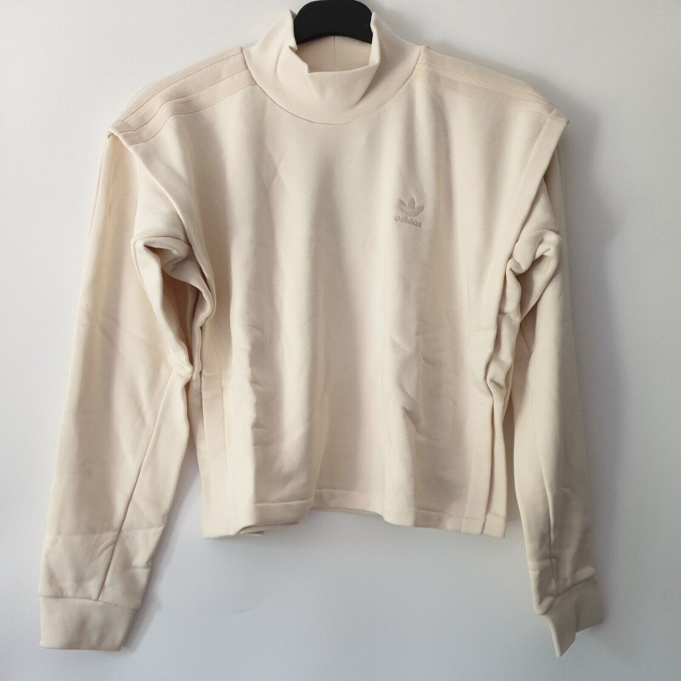 Adidas Sweatshirt High Neck Cream Uk14****Ref V26