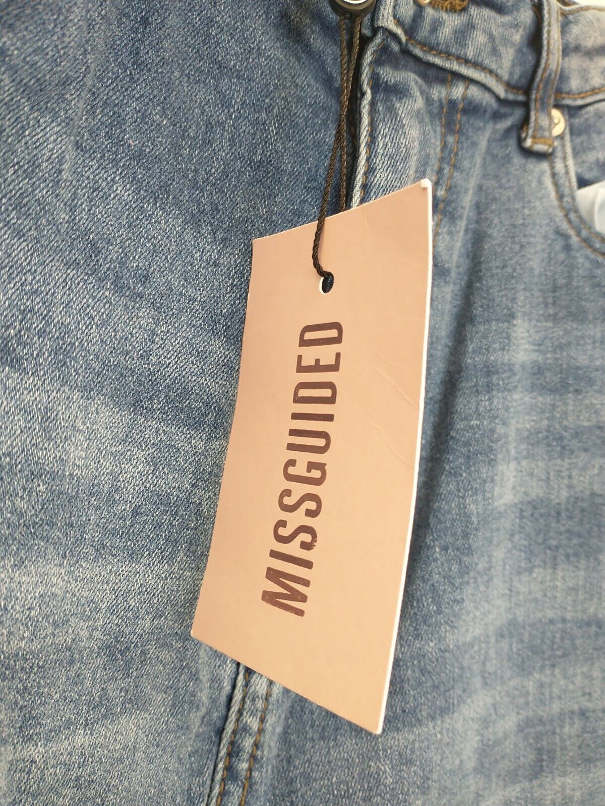 Missguided Slim Fit Flared Jeans Size UK 8 **** V35