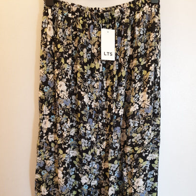 LTS Floral Print Long Skirt Uk14****Ref V272