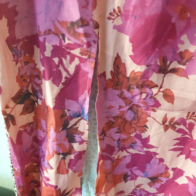Chi Chi London Floral And Animal Print Midi Day Dress Size 6 **** V531