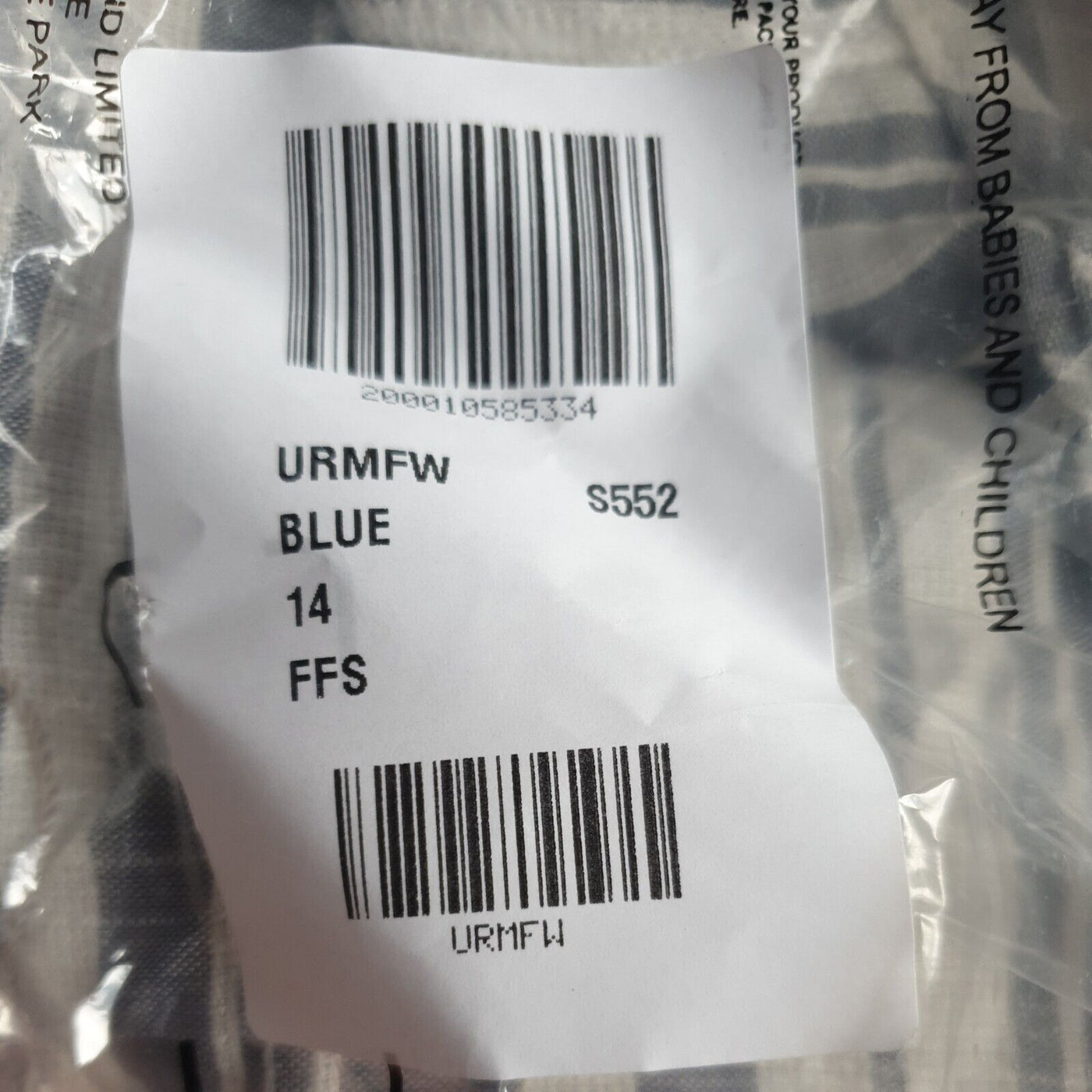 Apricot Blue Stripe Dress Uk14****Ref V101