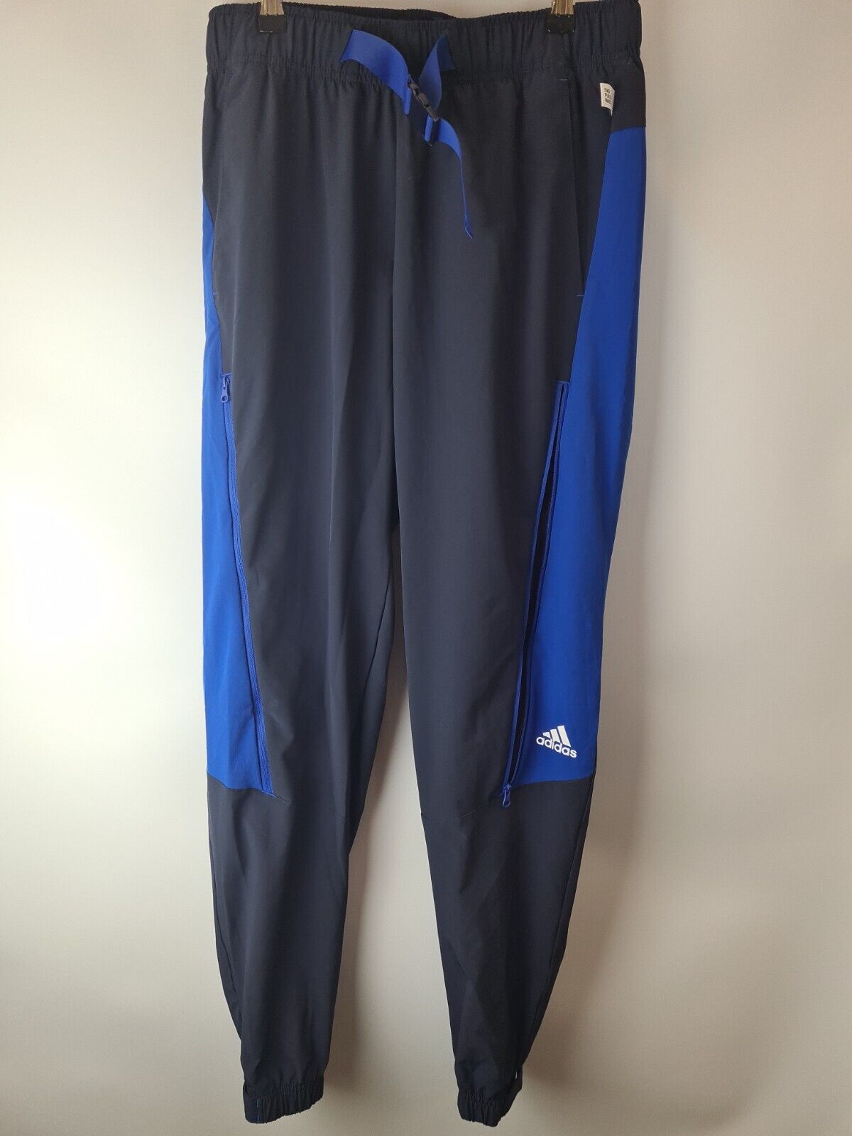 Adidas Mens Trvl Ventilation Pants Navy Blue  Size Medium **** V31E