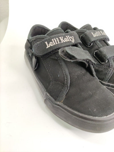 Lelli Kelly Lily Trainers - Black. Kids UK 13. VS3