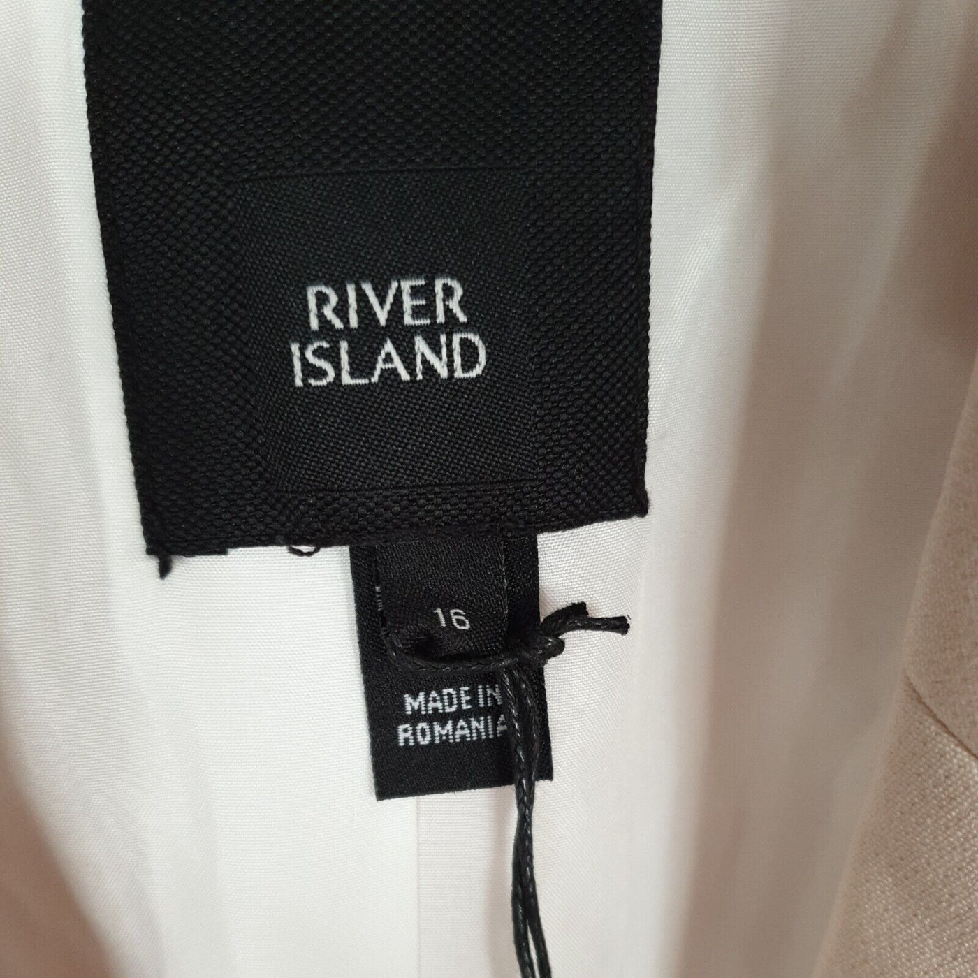 River Island Cream Eccentric Anarc Jacket Uk16****Ref V280