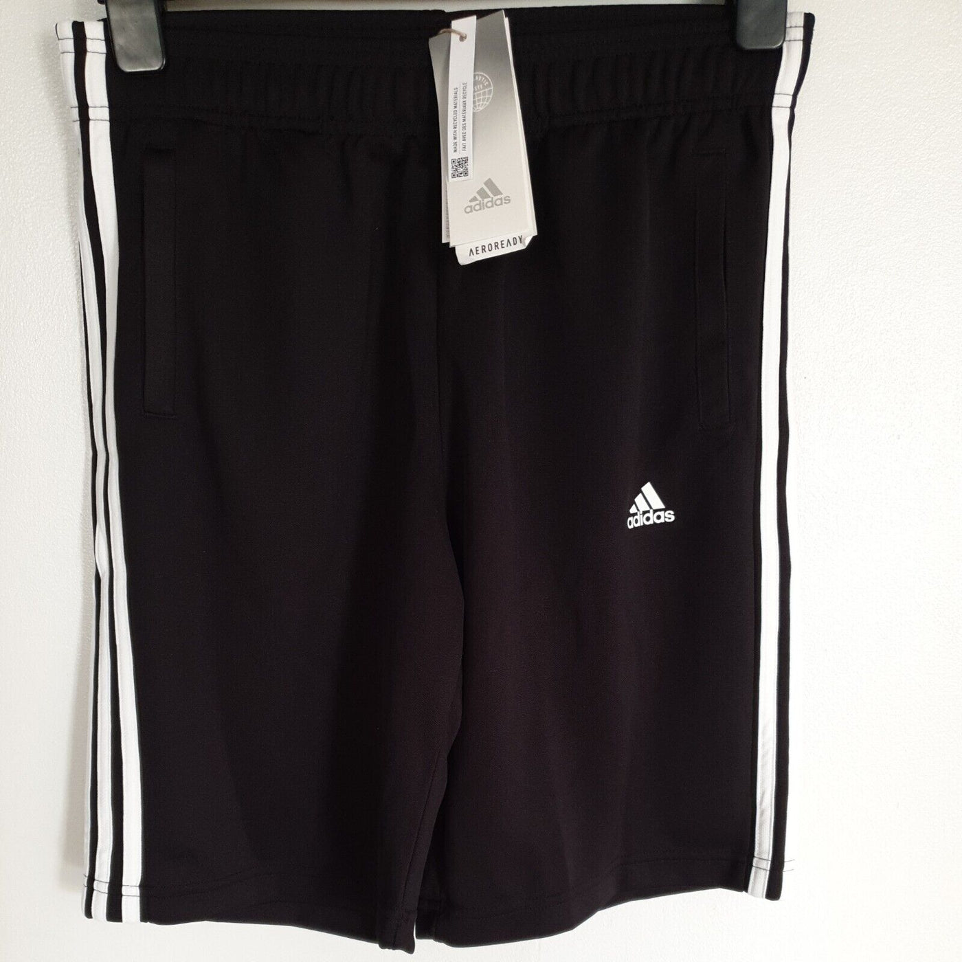 Adidas Aeroready U 3S Short D2M Black shorts Uk S****Ref V279