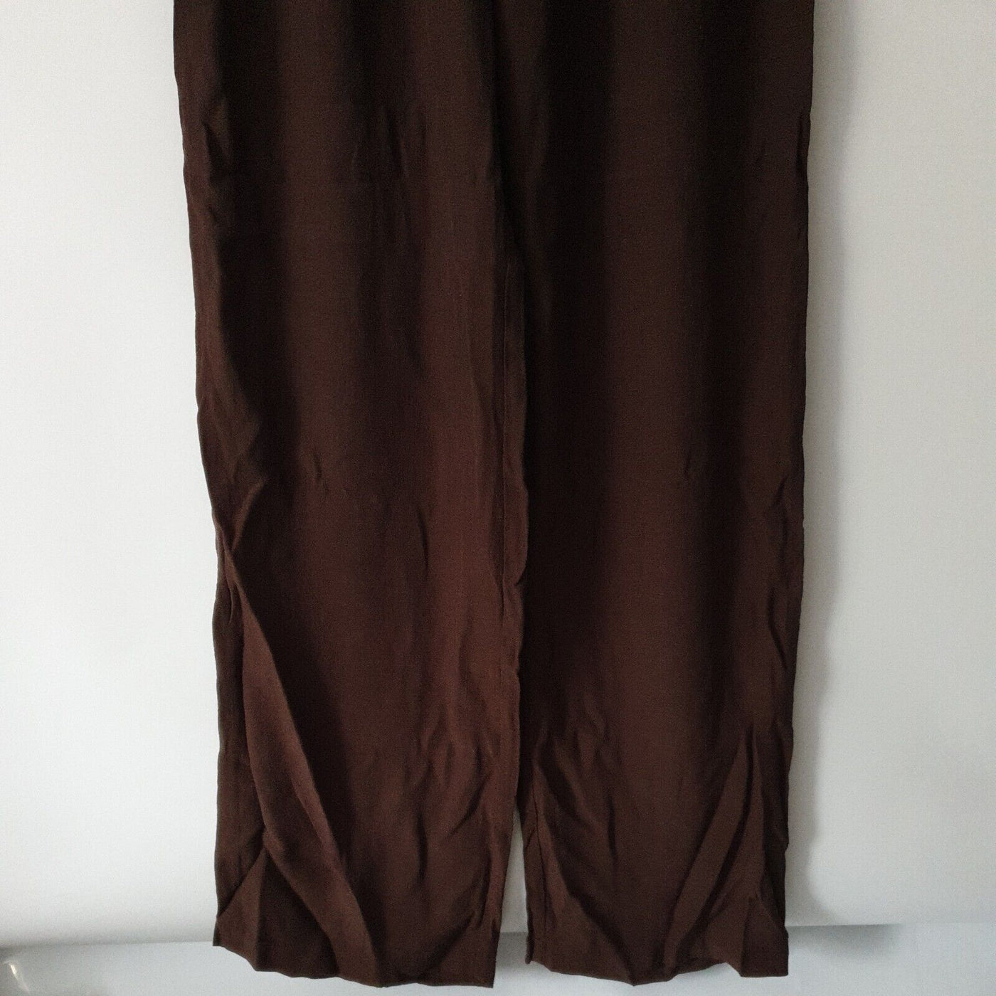 Michelle Keegan Brown Elasticated Waist Trousers Size 16 ****Ref V283