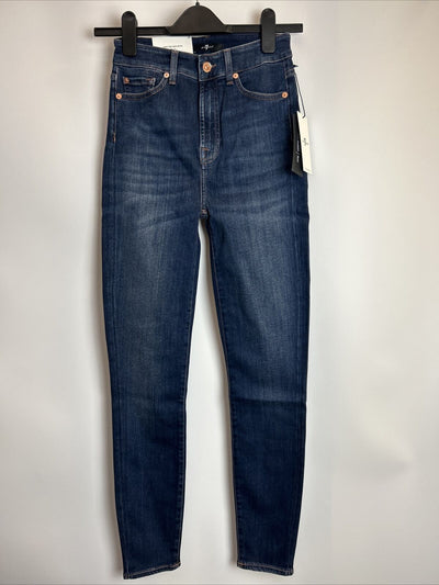 Aubrey Slim illusion Luxe Jeans - Dark Blue. UK W26 **** Ref V317