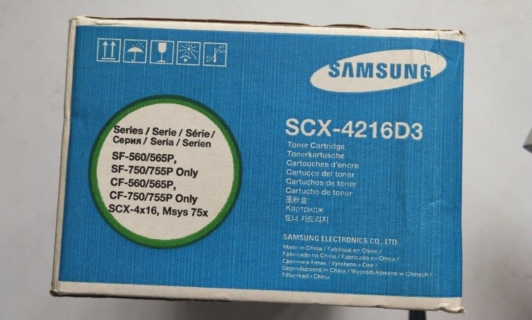 SCX-4216D3 - Genuine Original Samsung SCX-4216D3 Black Toner Cartridge. REF T2