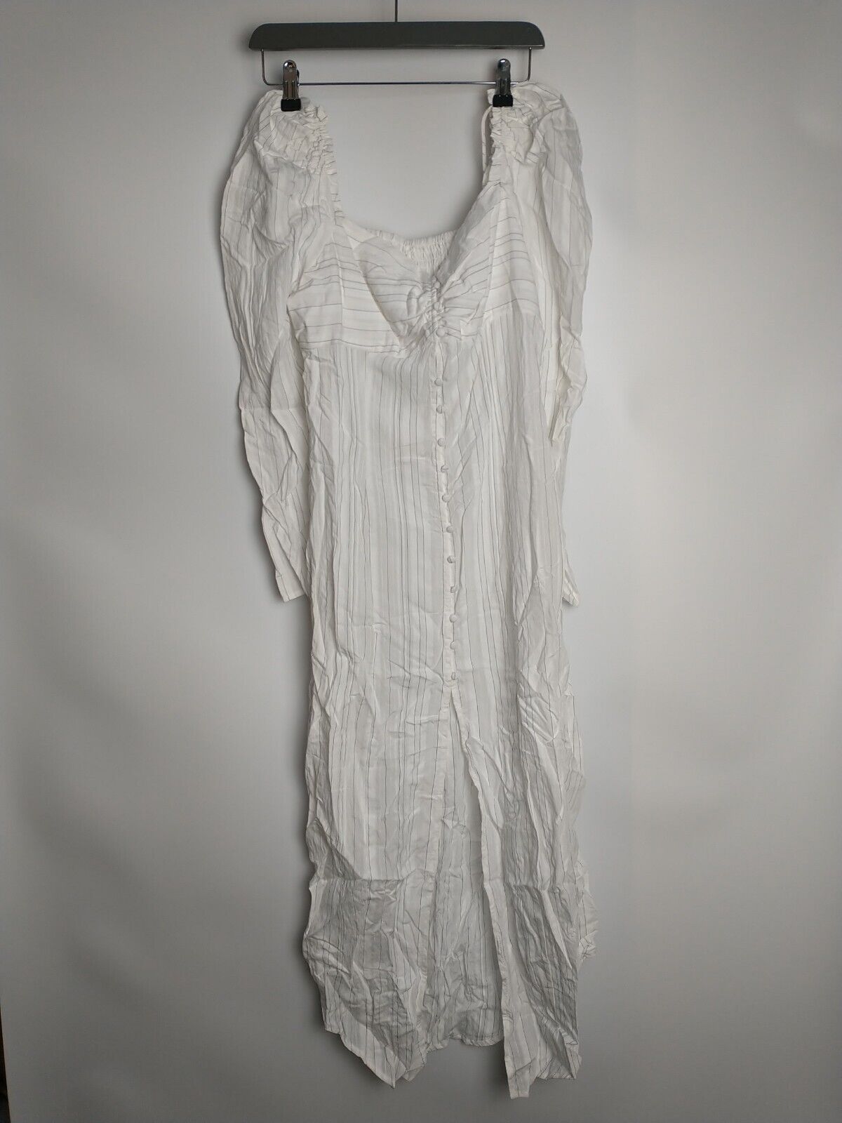 Free People Luna Maxi Top - White. UK Small. Ref V229