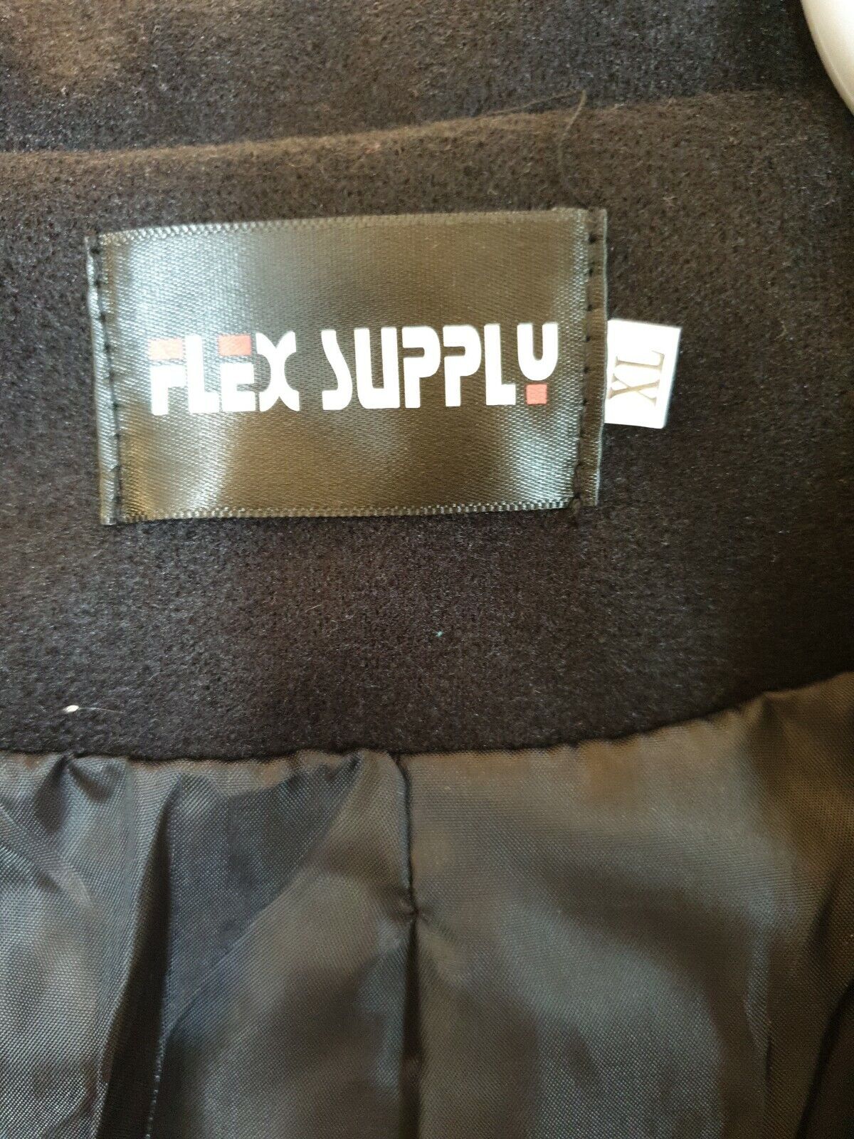 Flex Supply Black Coat Size XL Ref Y15