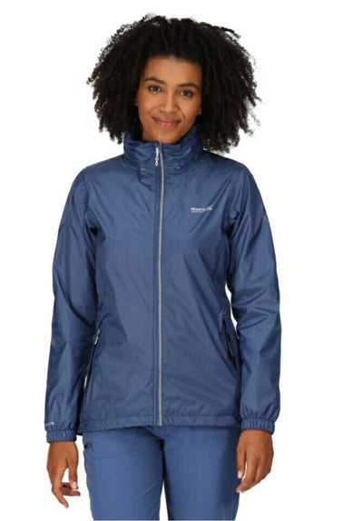 Regatta Corinne Waterproof Pack-It Navy Jacket Uk18****Ref V432