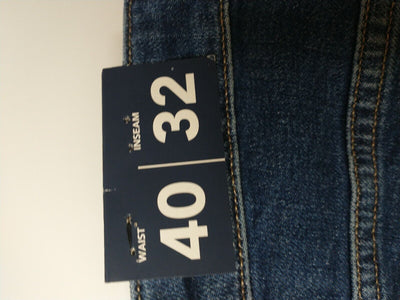 Tommy Jeans High Rise Tapered Denim Medium W40 L32 **** Ref V273