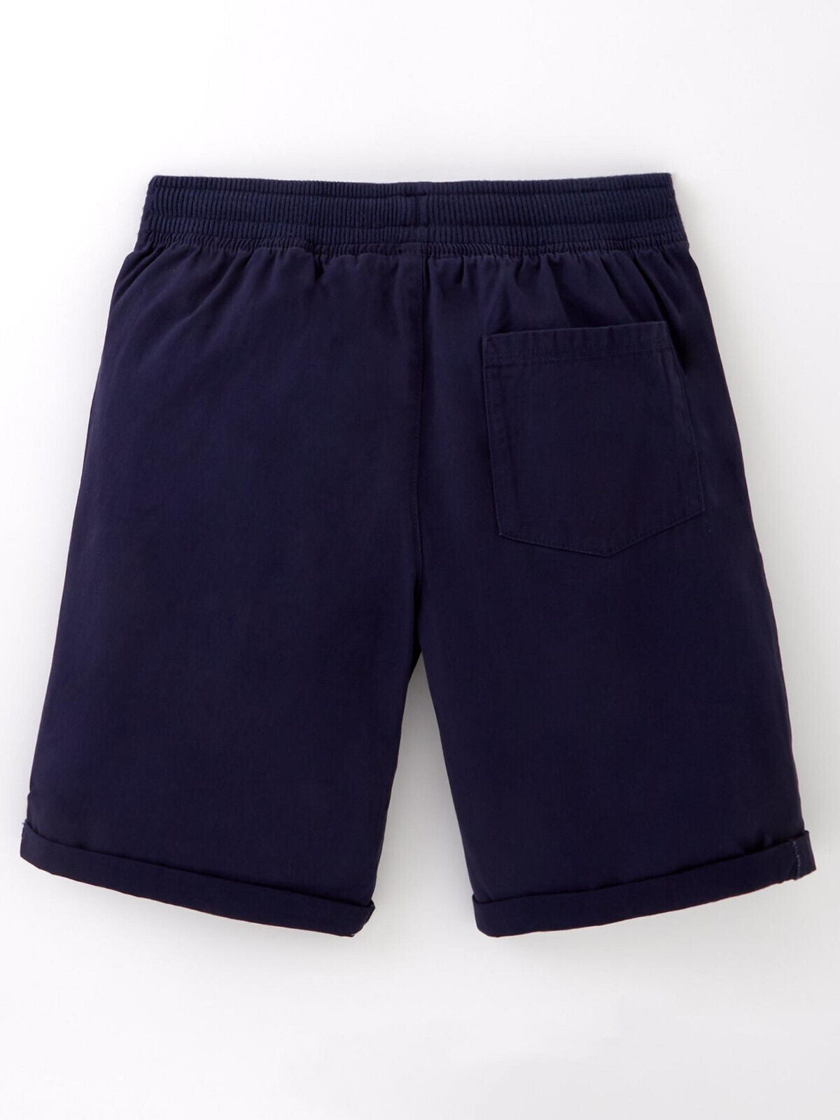 Boys Ribbed Waist Navy Pull On Chino Size 6 Years ** V520