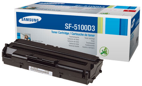 Samsung SF-5100D3 Black Toner Print Cartridge for SF-515/530/531/535/5100. RefT1