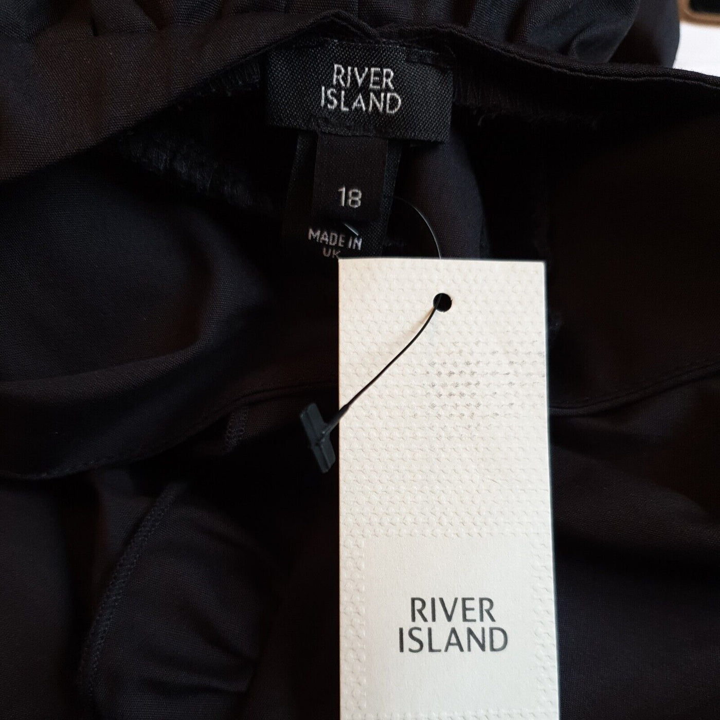 River Island Black Tiered Maxi Dress Uk18****Ref V40