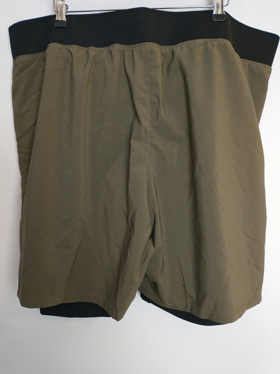 Reebok Epic Two-in-one Green Shorts Size XL **** V100