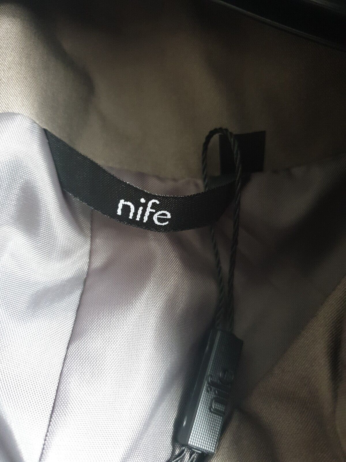 Nife Trench Coat Classic Khaki Size 40 Ref Mw5