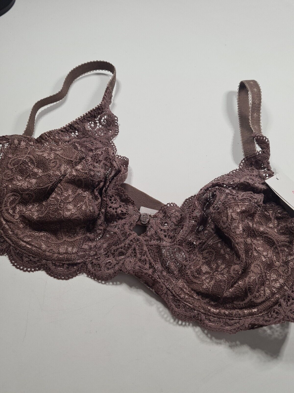 Triumph Amourette 300 Underwired Brown Bra Size 34C **** VA1