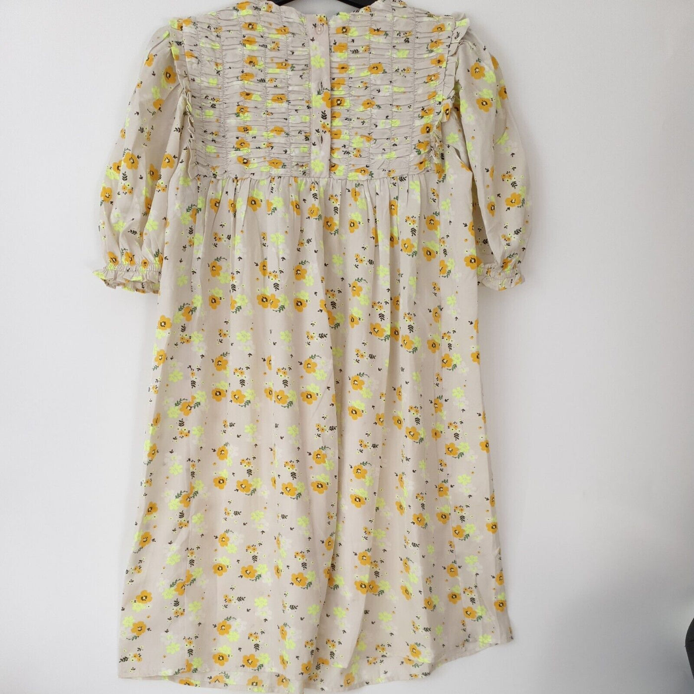 River Island Yellow Light RI Pretty Punk Dress Size 6****Ref V40