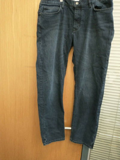 Mangoman JAN Slim Fit Dark Blue Jeans. UK38". New Ref Y19