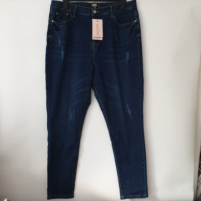 Missguided Plus Blue Jeans Sinner W Seam Detail UK 18 ****Ref V77