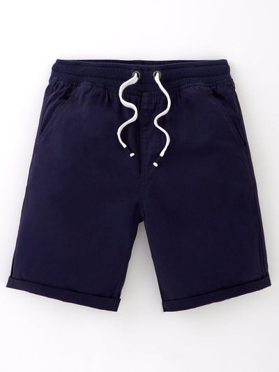 Boys Ribbed Waist Navy Pull On Chino Size 6 Years ** V520