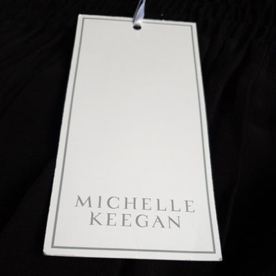 Michelle Keegan Black Elasticated Waist Trousers Black Size 8****Ref V60