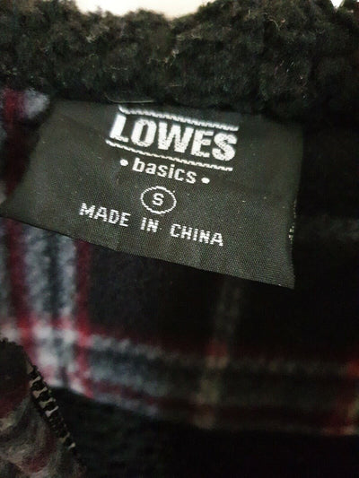 Lowes Basic Check Hooded Jacket Size S Ref Y3