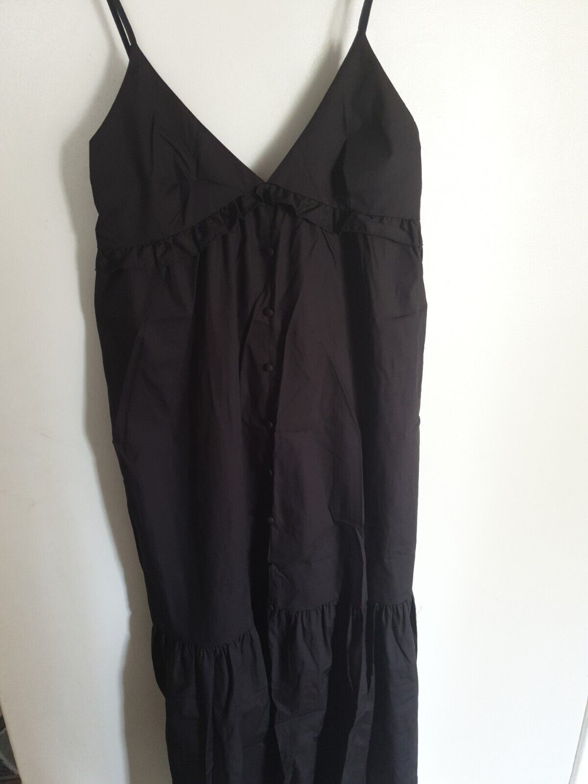 River Island Black Maxi Dress UK 12