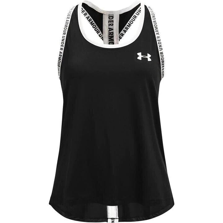 Under Armor Knockout Tank Top. Girls 7-8 Years. Black. ****V74