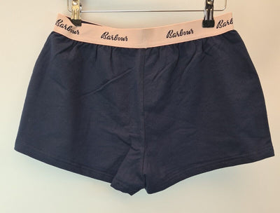 Barbour Sadie Lounge Navy Shorts Womens Size XS **** V157