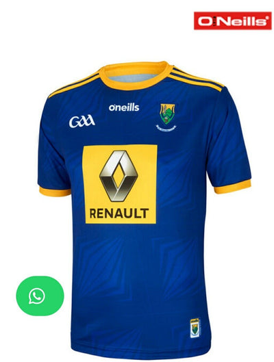 O'neills Adult Wicklow Home Jersey Tshirt Blue Size 2XL****Ref V435