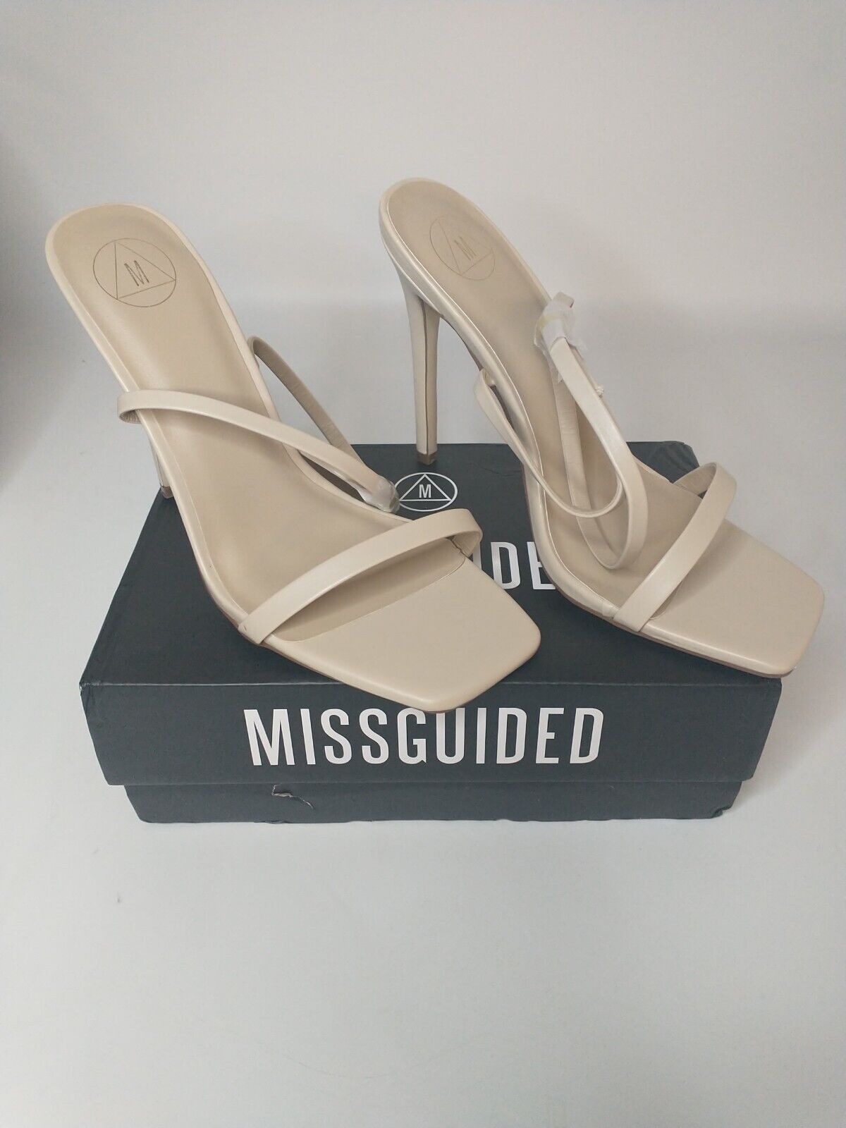 Missguided Heals - Nude. UK 8 **** Ref VS1