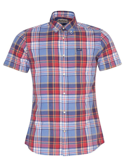 Barbour Tailered Checked Short Sleeve Shirt. UK S. ****V101